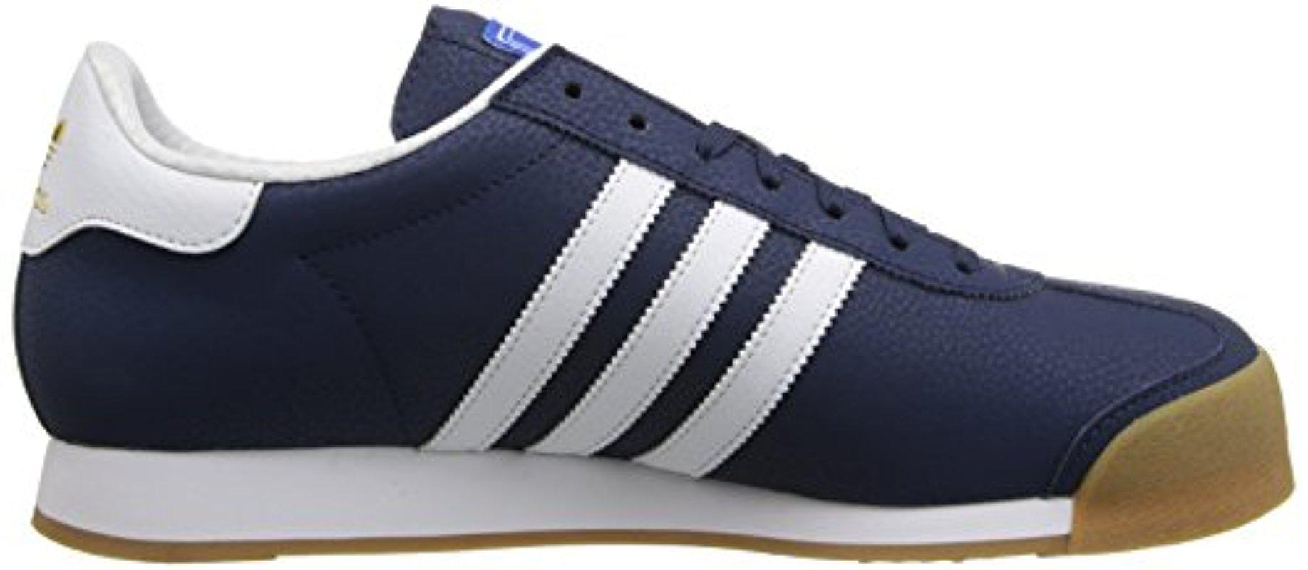 adidas Originals Samoa Retro Sneaker in Blue for Men | Lyst