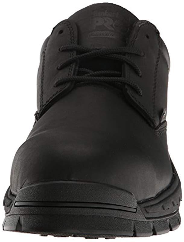 timberland pro men's stockdale oxford alloy toe waterproof industrial and construction shoe