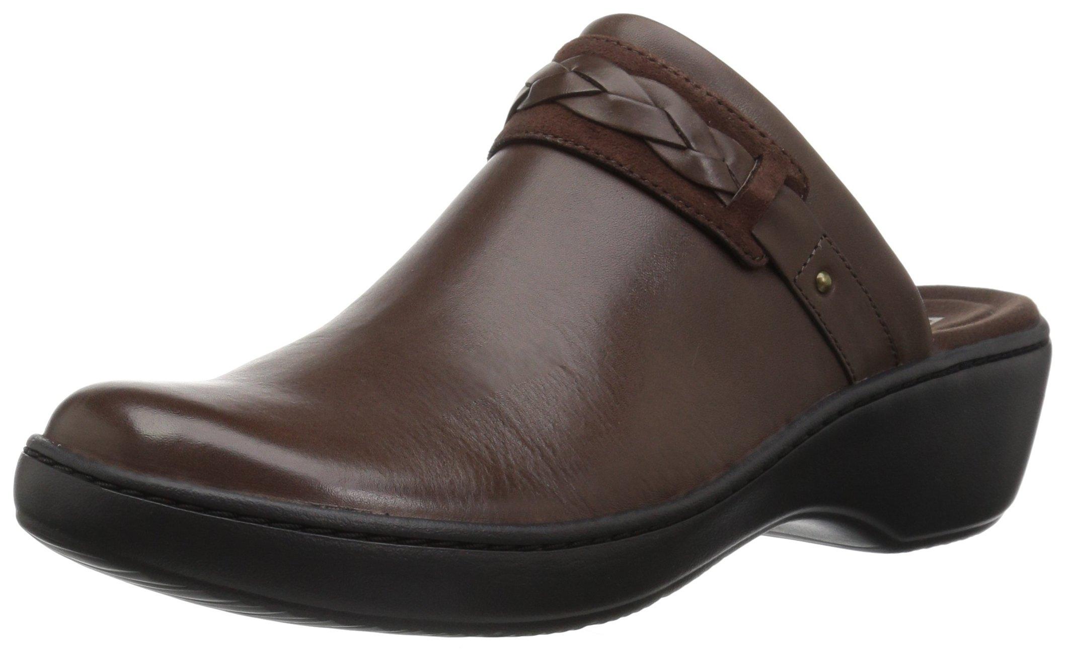 Clarks Delana Abbey Clog in Brown | Lyst