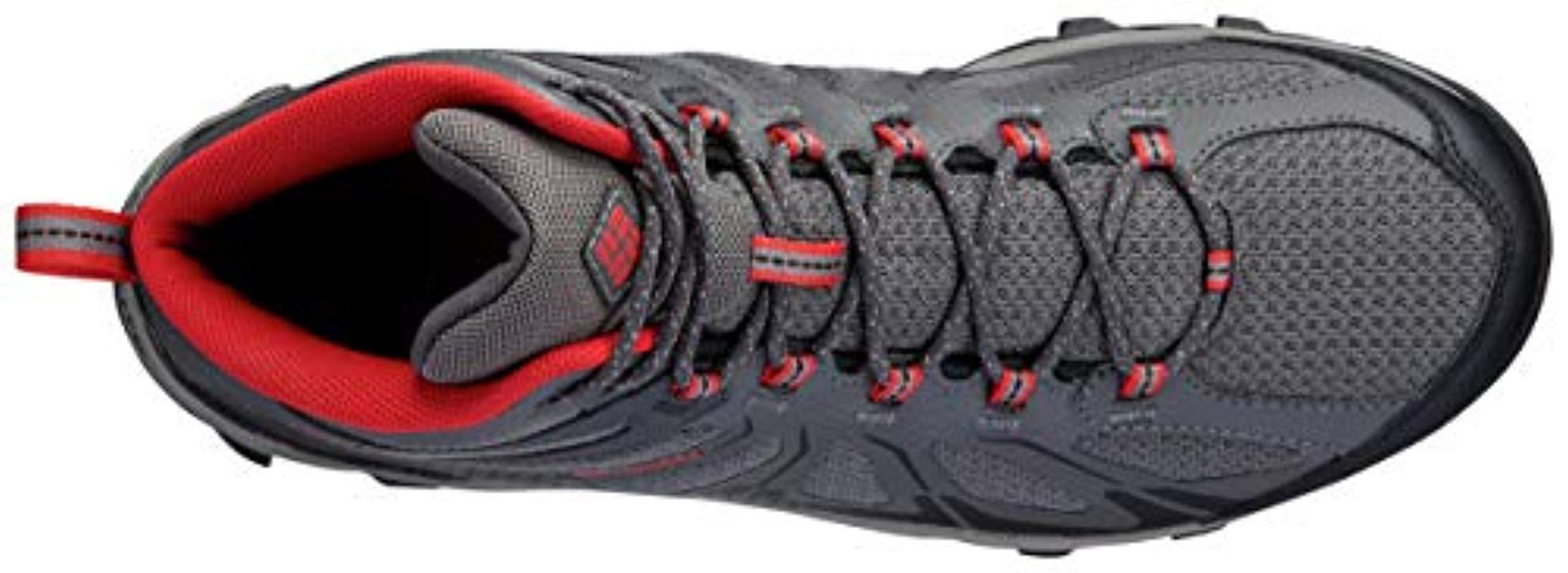 columbia men's peakfreak xcrsn ii xcel mid waterproof hiking boots