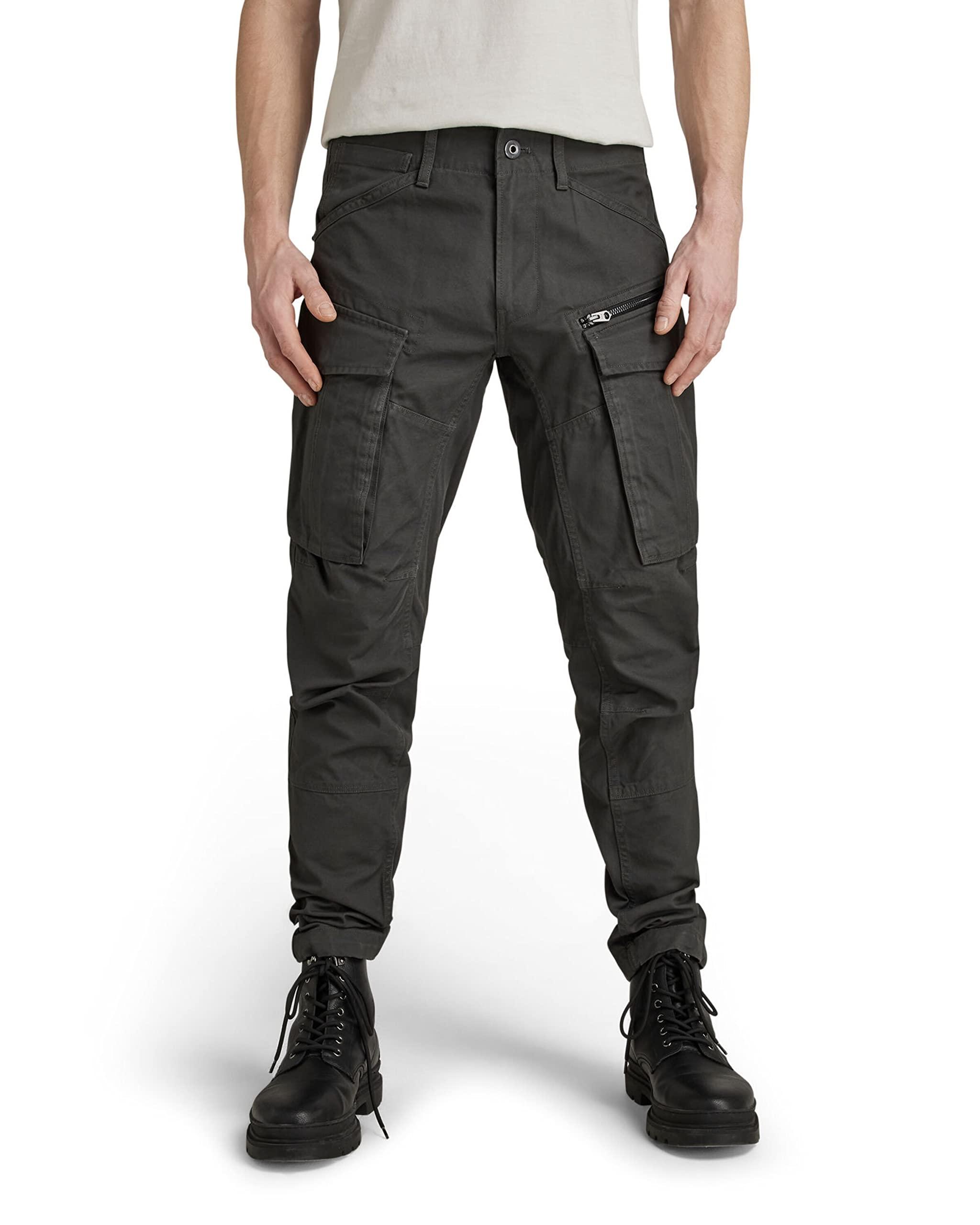 Rovic Zip 3D Straight Tapered Pant Uomo da Uomo di G-Star RAW in Nero | Lyst