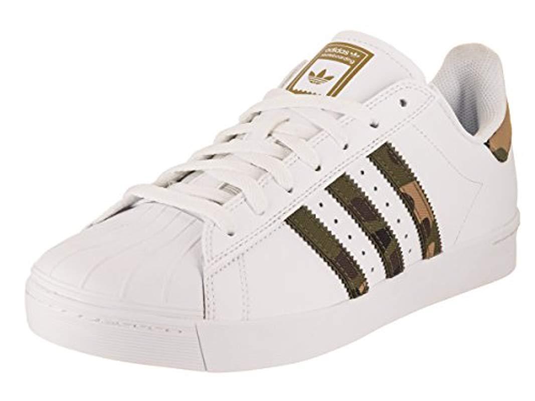 adidas originals men's superstar vulc adv shoes