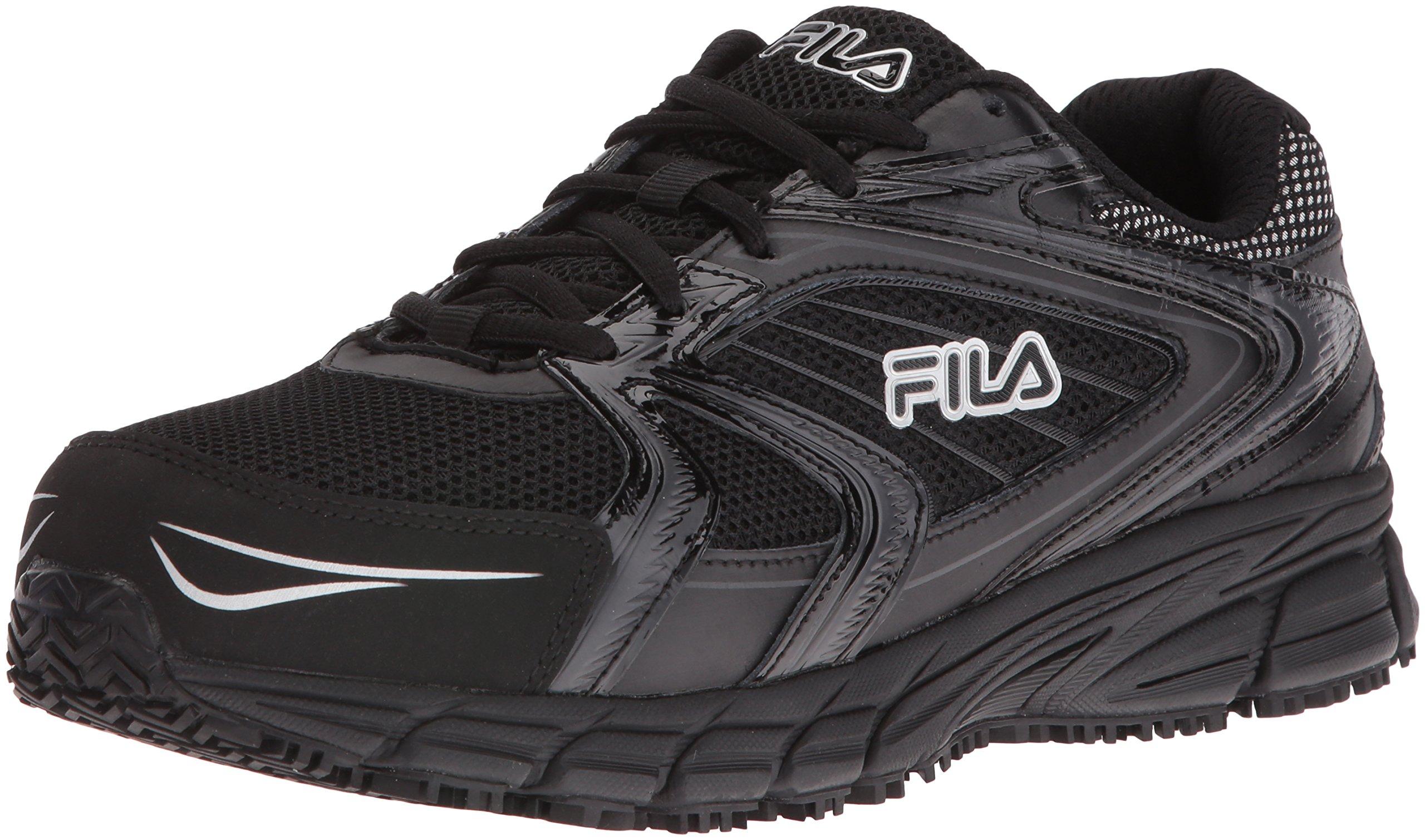 fila running shoes mens black