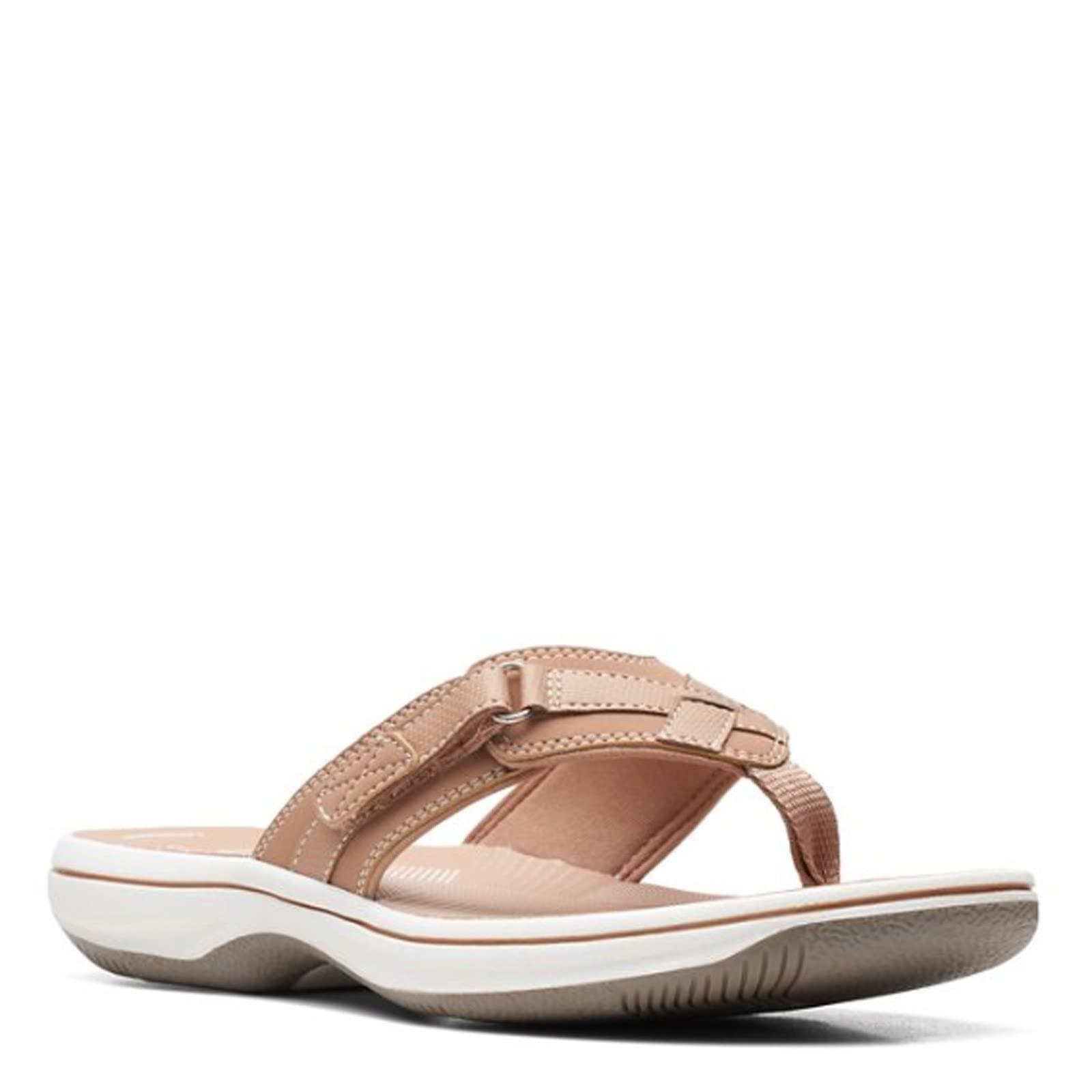 Clarks Breeze Sea Flip-flop in Brown | Lyst