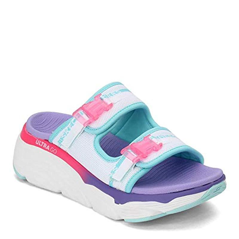skechers max cushioning slide