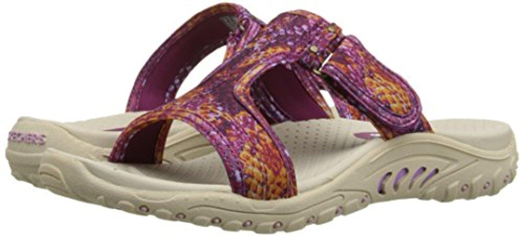 Skechers Reggae T Strap Sandal | Lyst