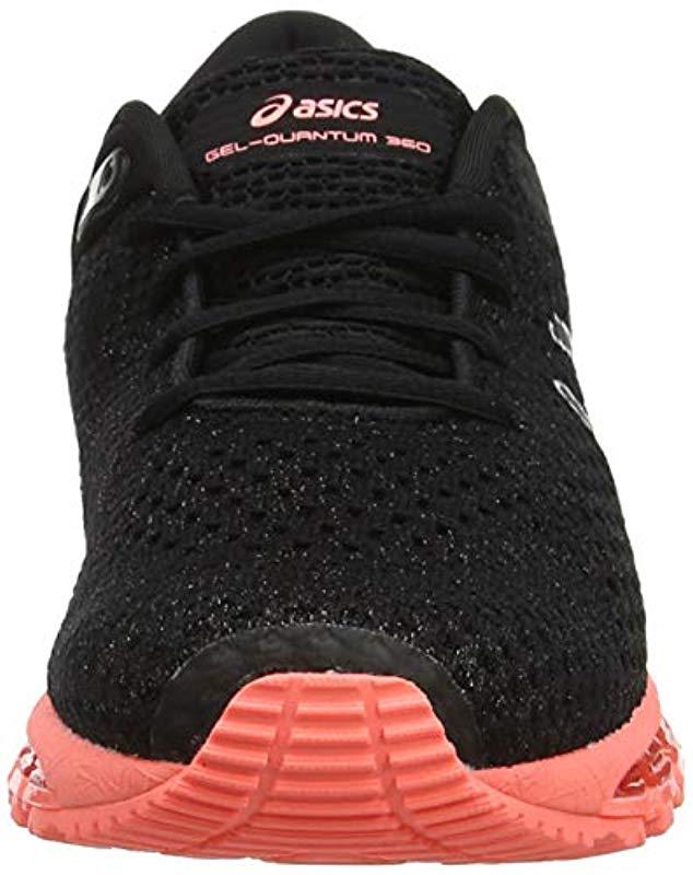 asics quantum 360 knit black