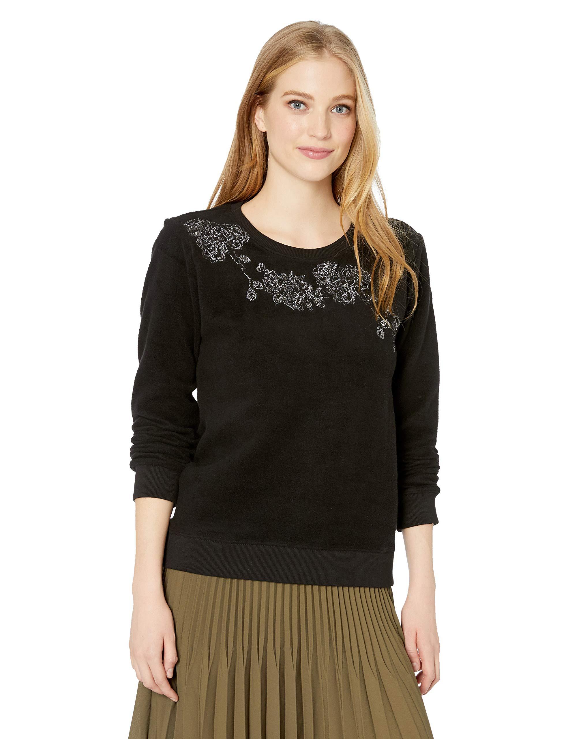 lucky brand floral sweater