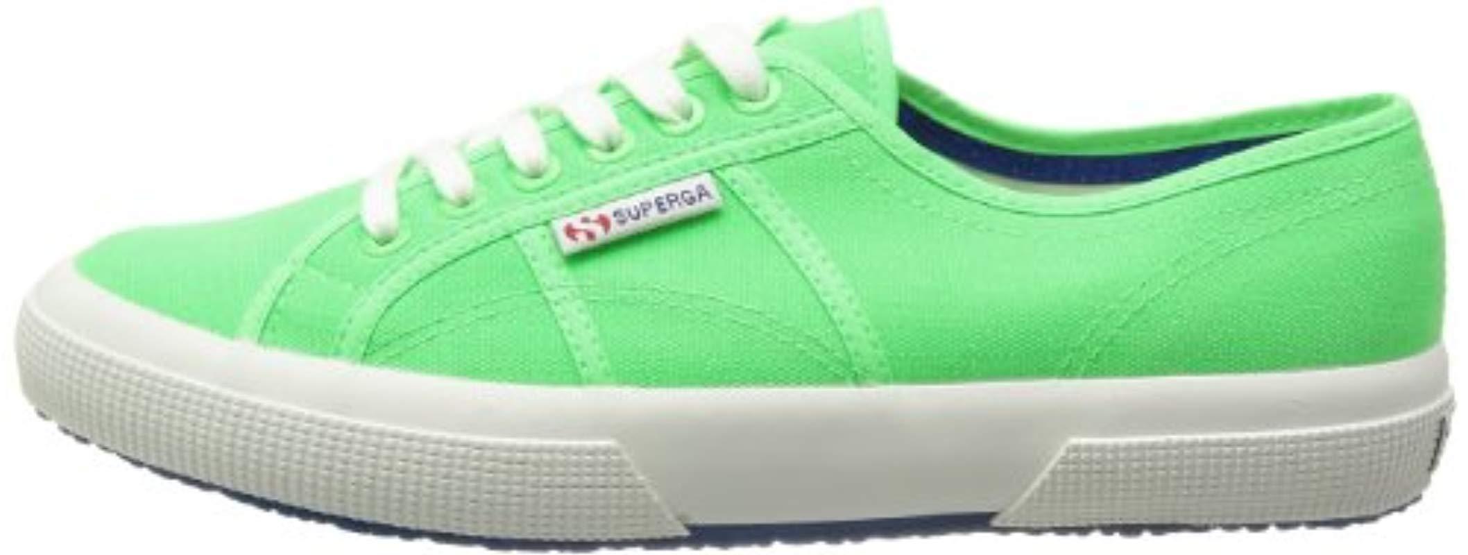 superga verde fluo