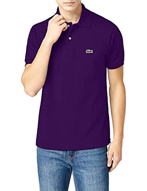 L1212, Polo Para Hombre Lacoste de hombre de color Morado Lyst