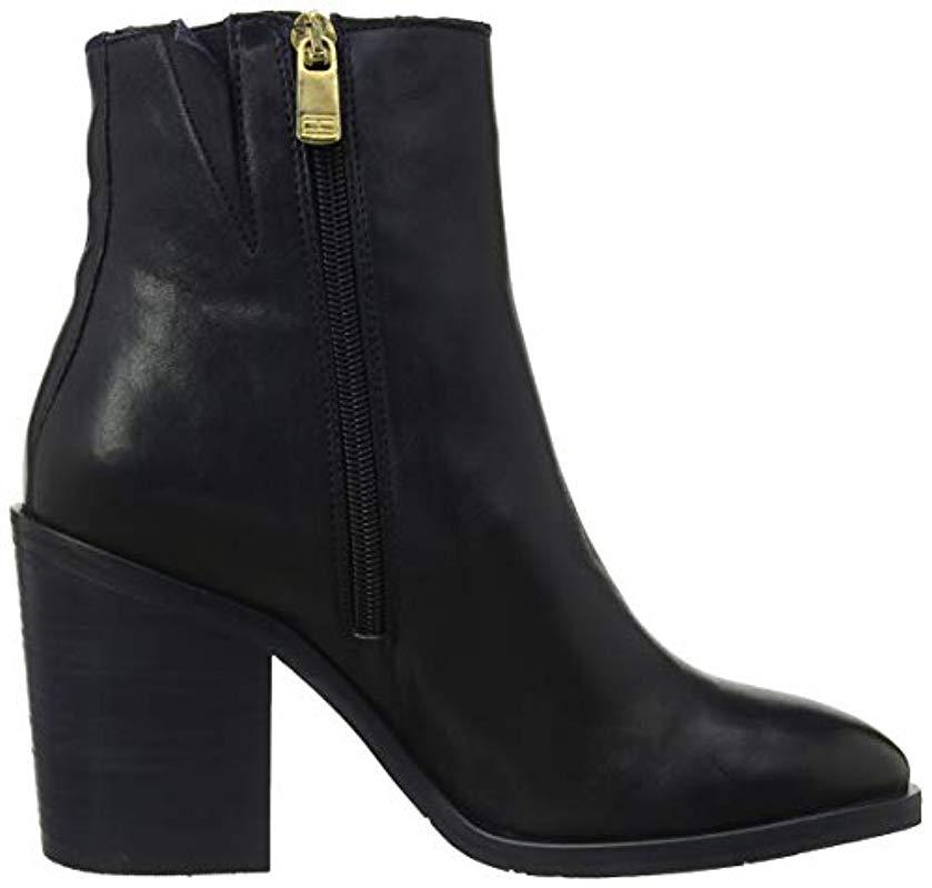 Mono Color Heeled Boot Tommy Hilfiger de color Azul - 46 % de descuento -  Lyst