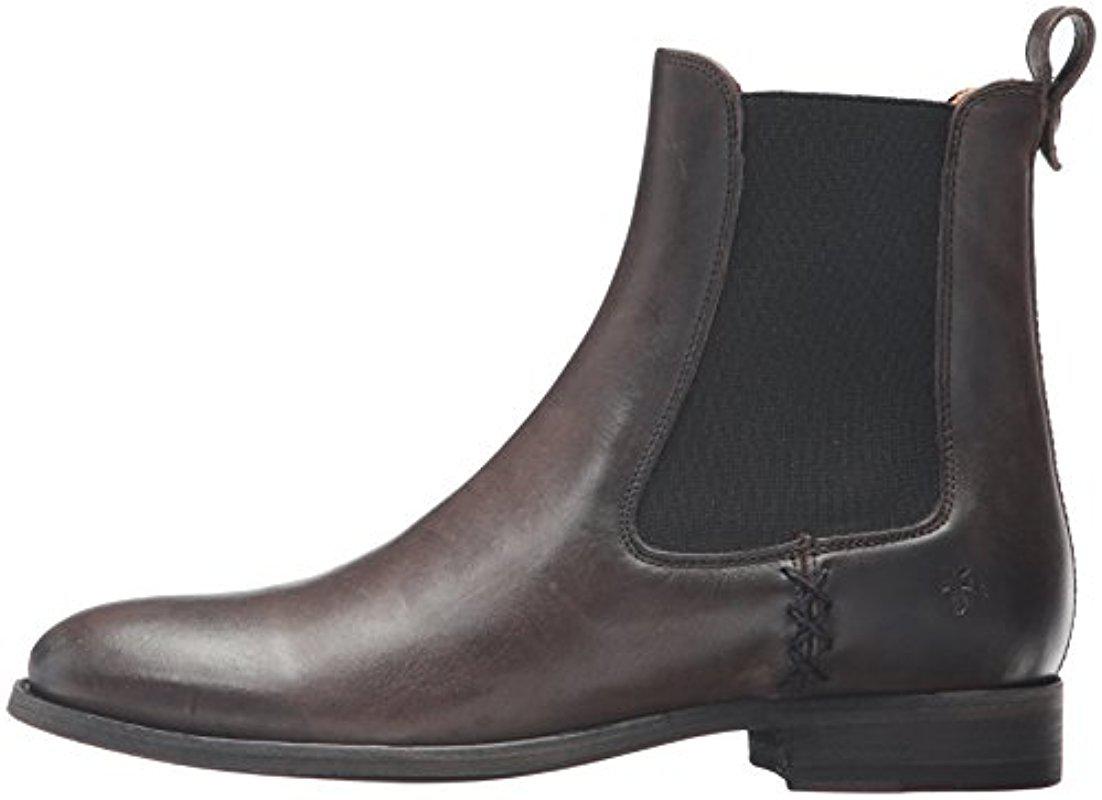frye melissa chelsea boot black