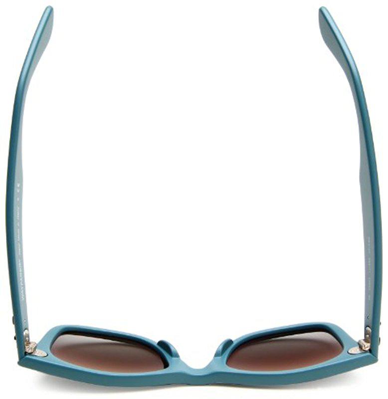 Ray-Ban Original Wayfarer Sunglasses Matte Teal Rb2140 884/71 50 in Blue -  Lyst