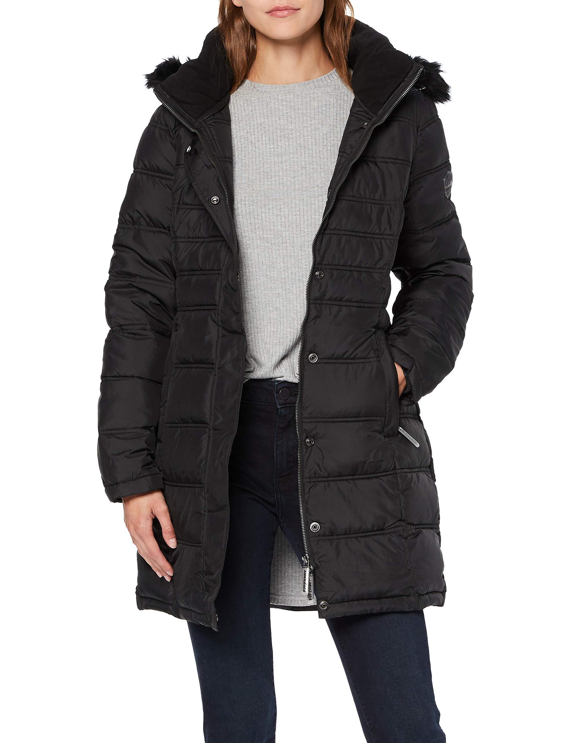 Superdry Fur Mountain Super Fuji Jacket in Black - Lyst