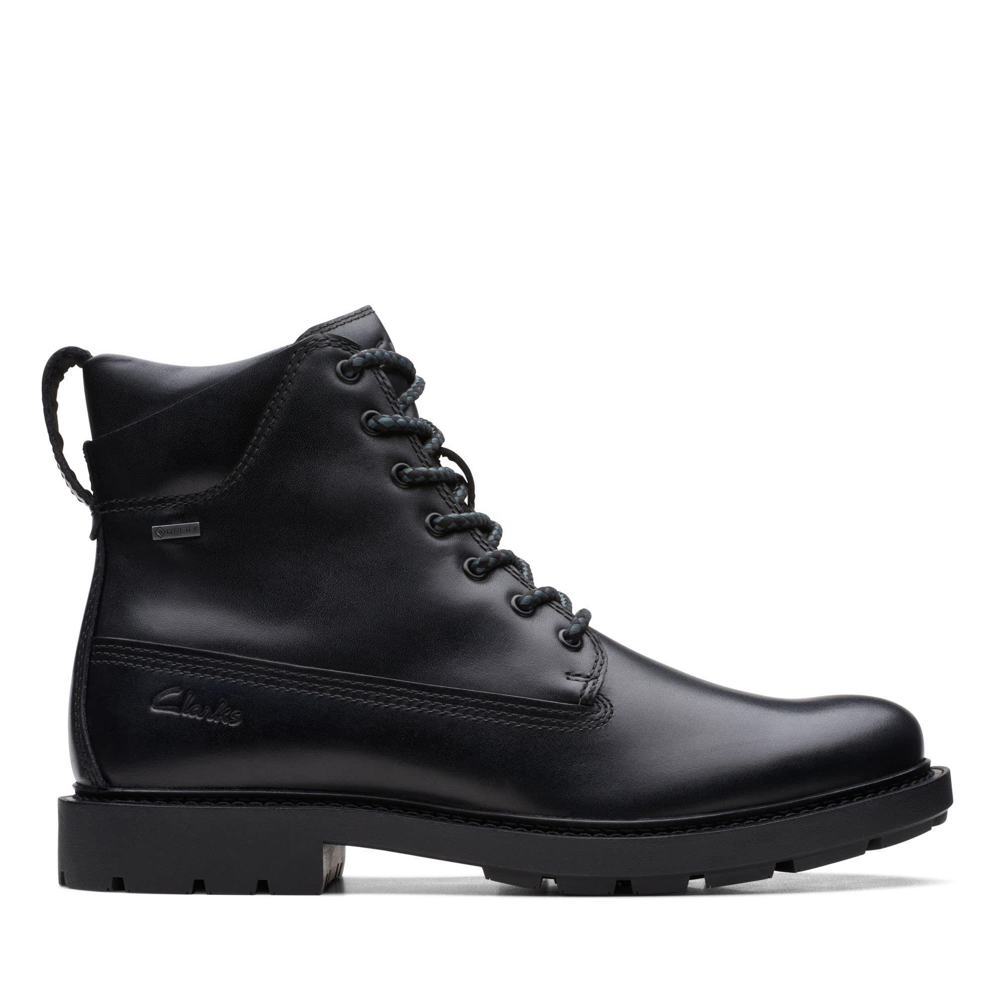 Clarks Craftdale 2 Hi Gore-tex Gore Tex Leather Boots In Black Standard ...