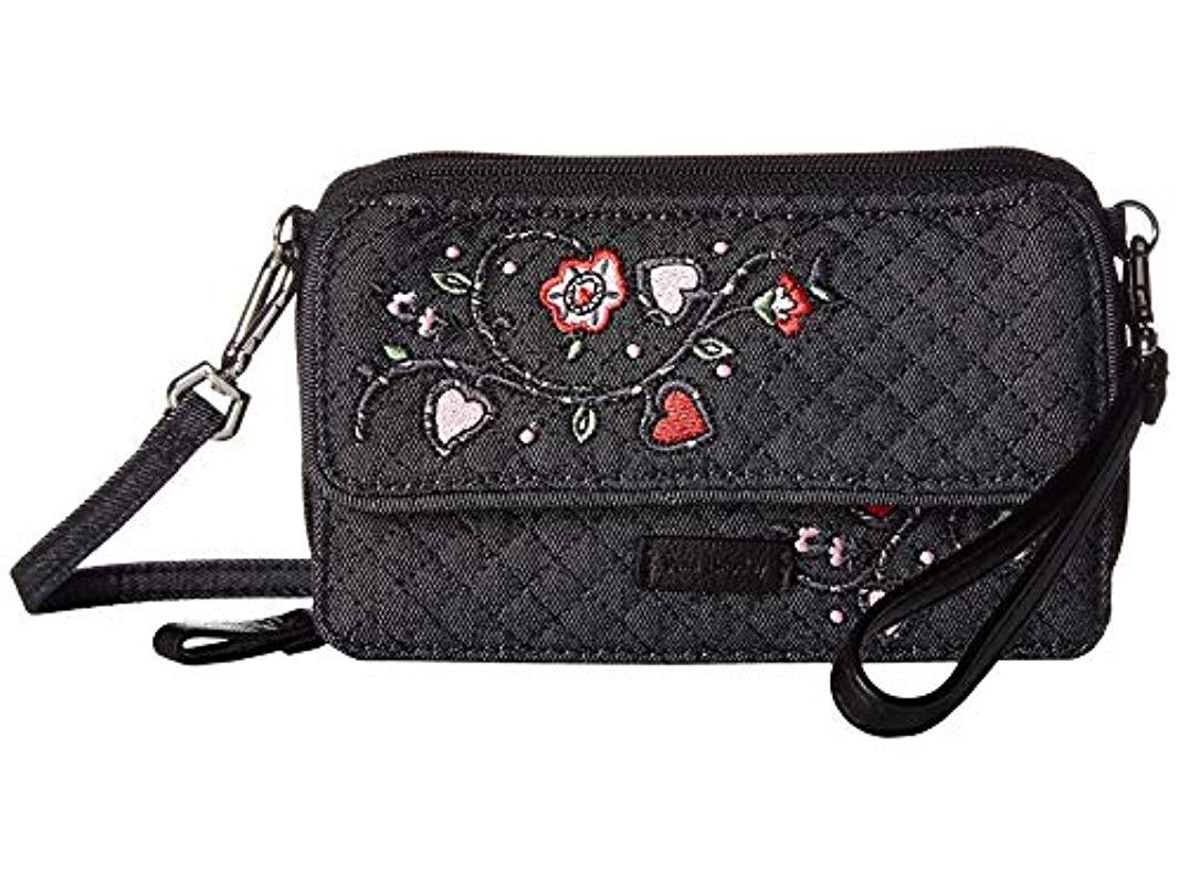 vera bradley iconic rfid all in one crossbody