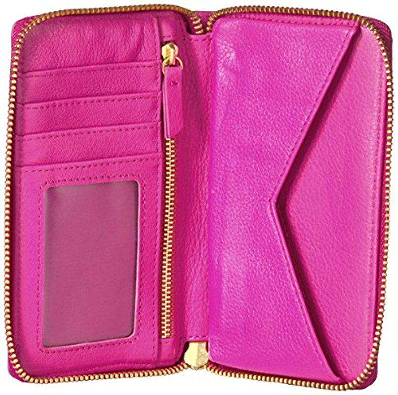 hot pink wallet