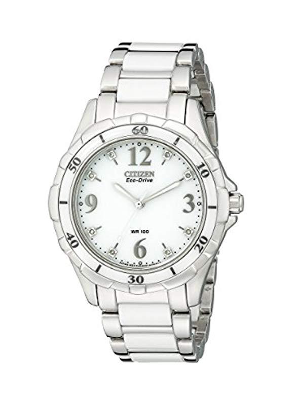 Citizen Em0030-59a Stainless Steel Eco 