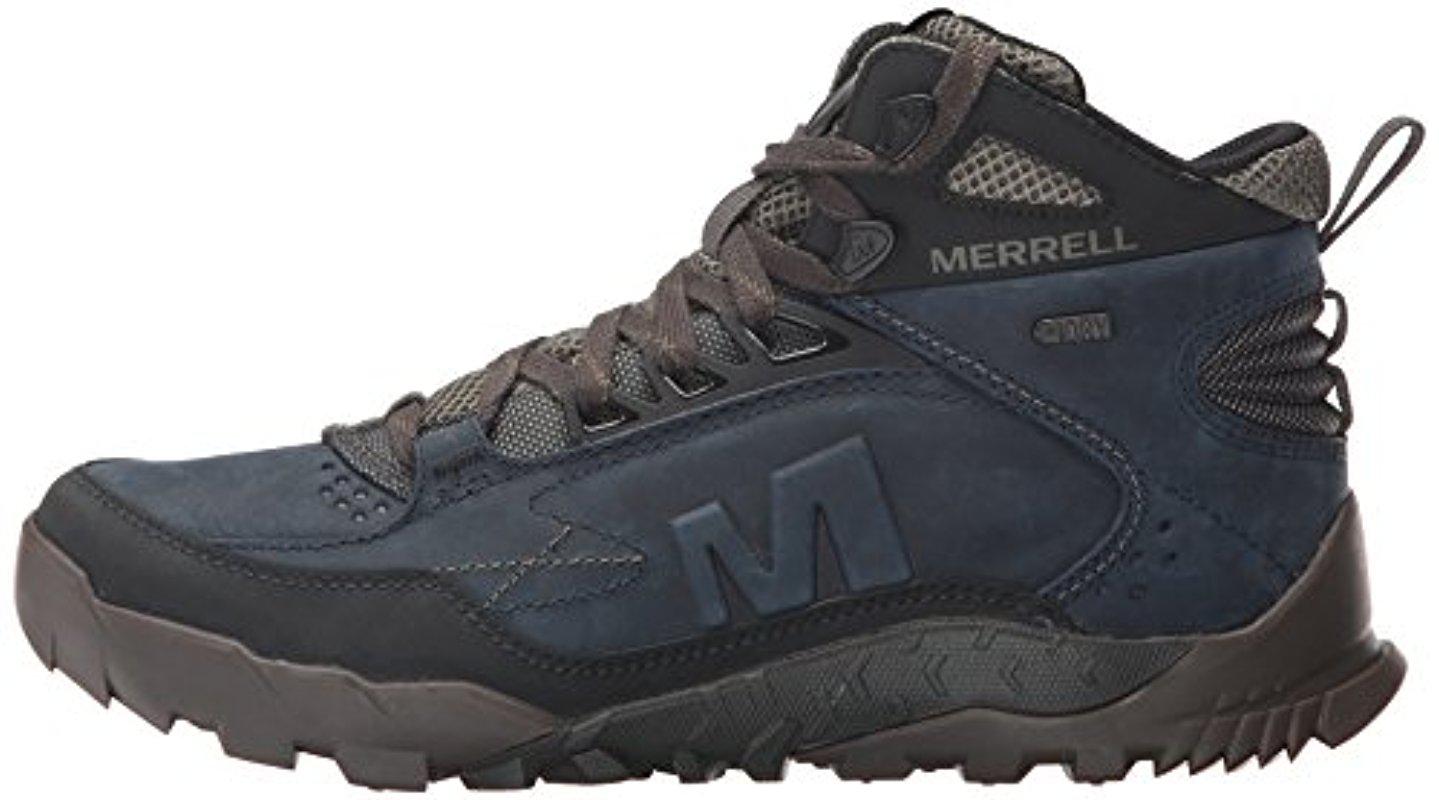 merrell men's annex trak mid waterproof hiking boot