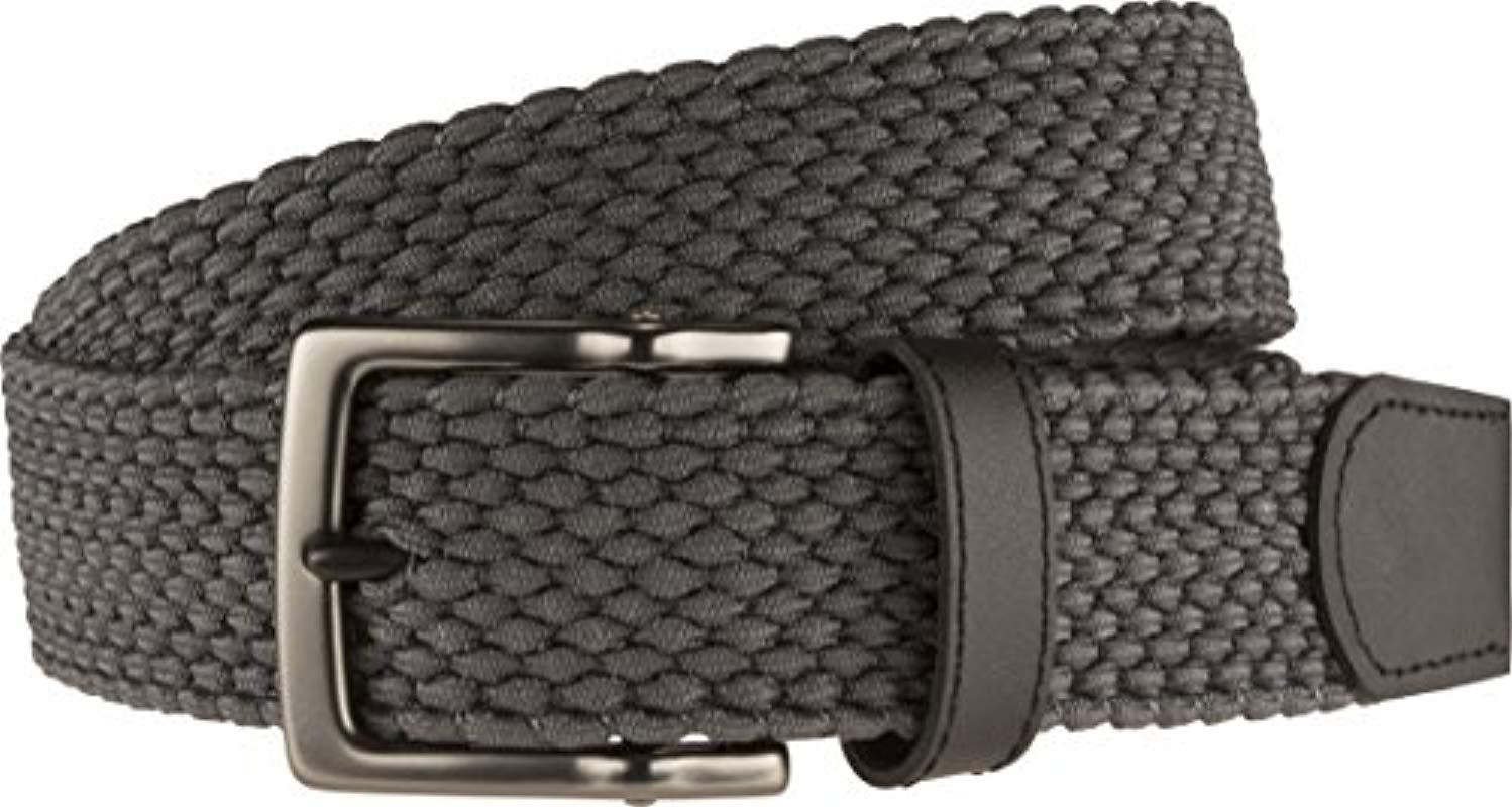 nike stretch woven belt navy