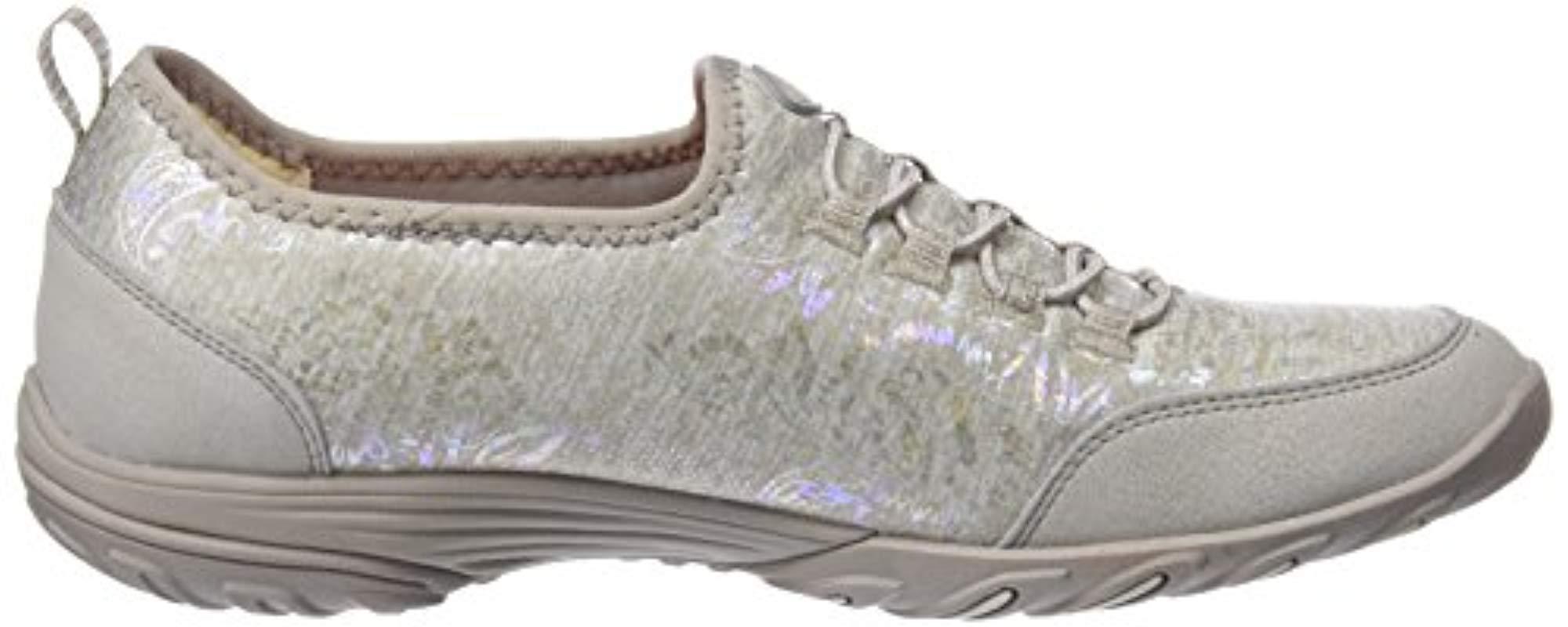 6 UK Taupe Skechers Womens 23119 Trainers Beige