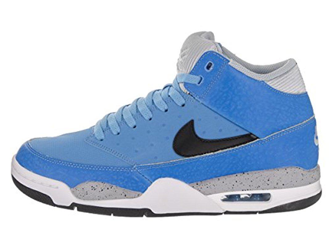 Nike Leather Air Flight Classic Basketball Shoe in Blue for Men - Lyst