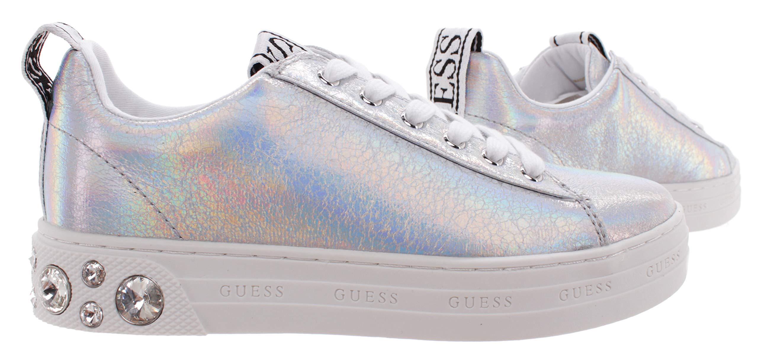 guess silver shoes
