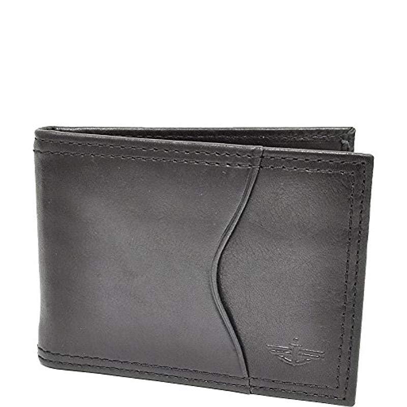 Lyst Dockers Front Pocket Wallet With Money Clip in Gray for Men