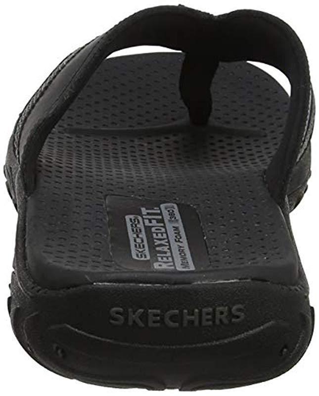 skechers sandals hombre dorados