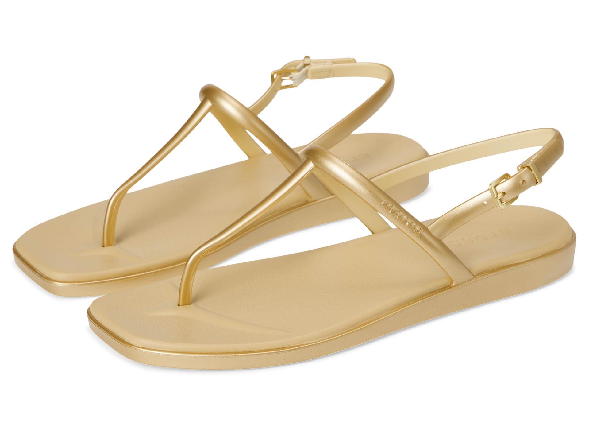 Crocs™ Miami Thong Sandal Metallic Gold Medium Lyst UK