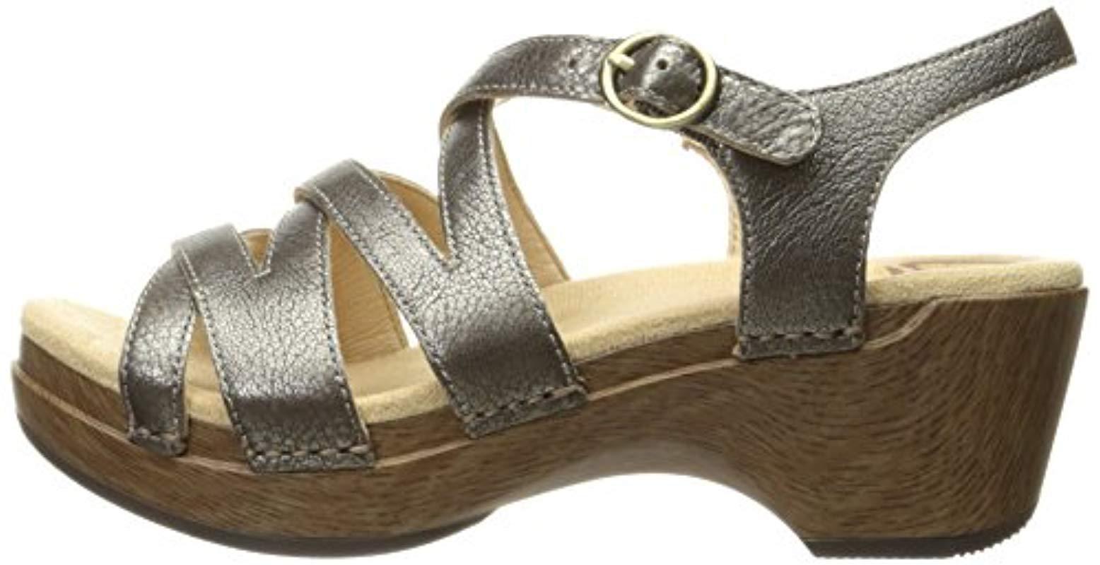 dansko stevie pewter