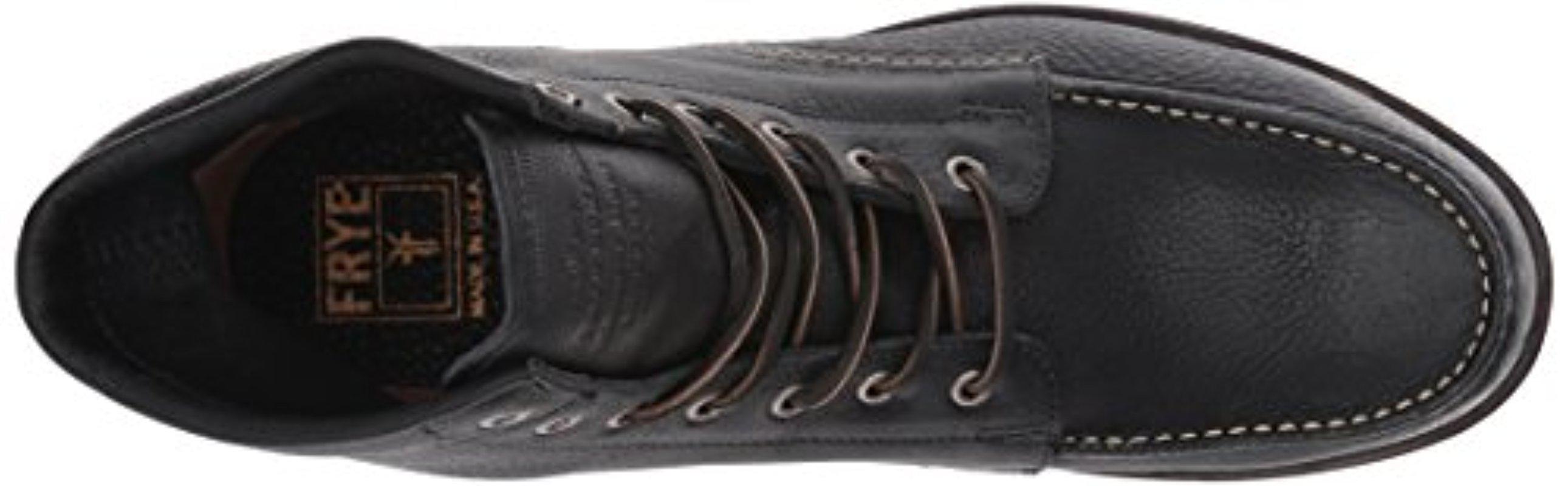 frye arkansas moc toe