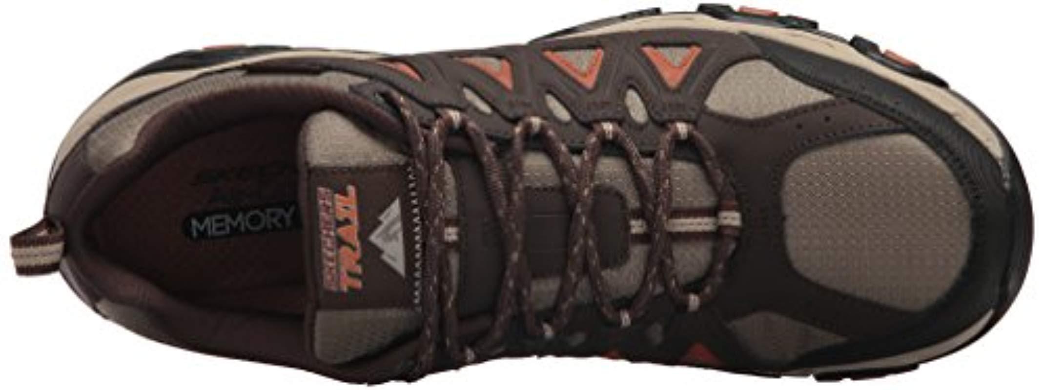 skechers men's terrabite oxford trail walking hiking shoe