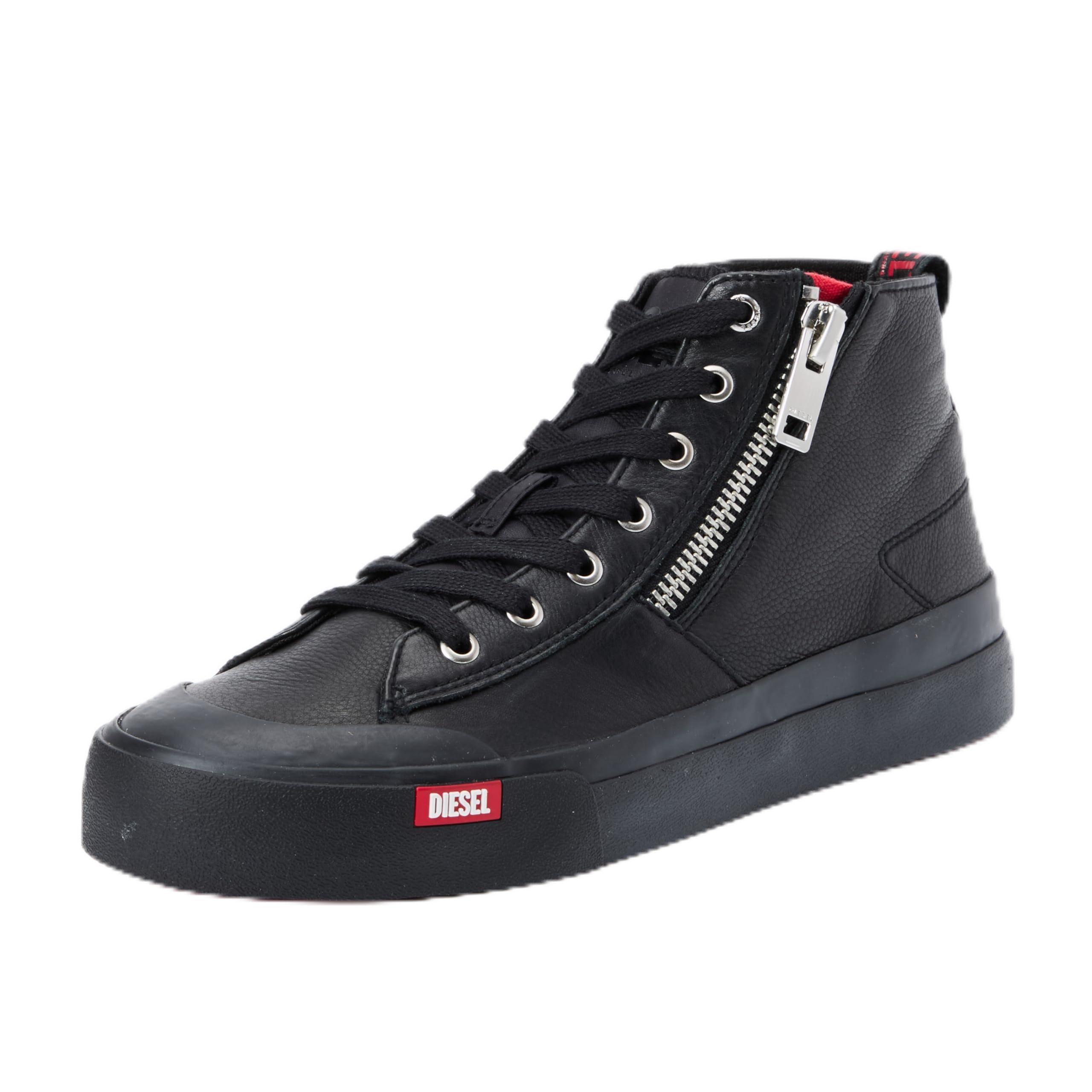 DIESEL _athos S-athos Zip Sneakers_shoes_black_42 Eu for Men | Lyst UK