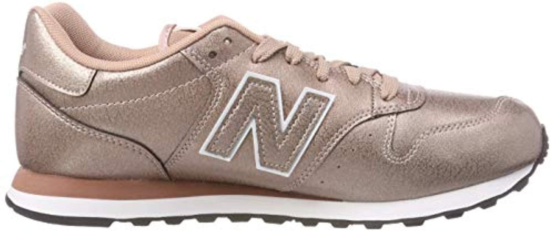 new balance 500 rose gold