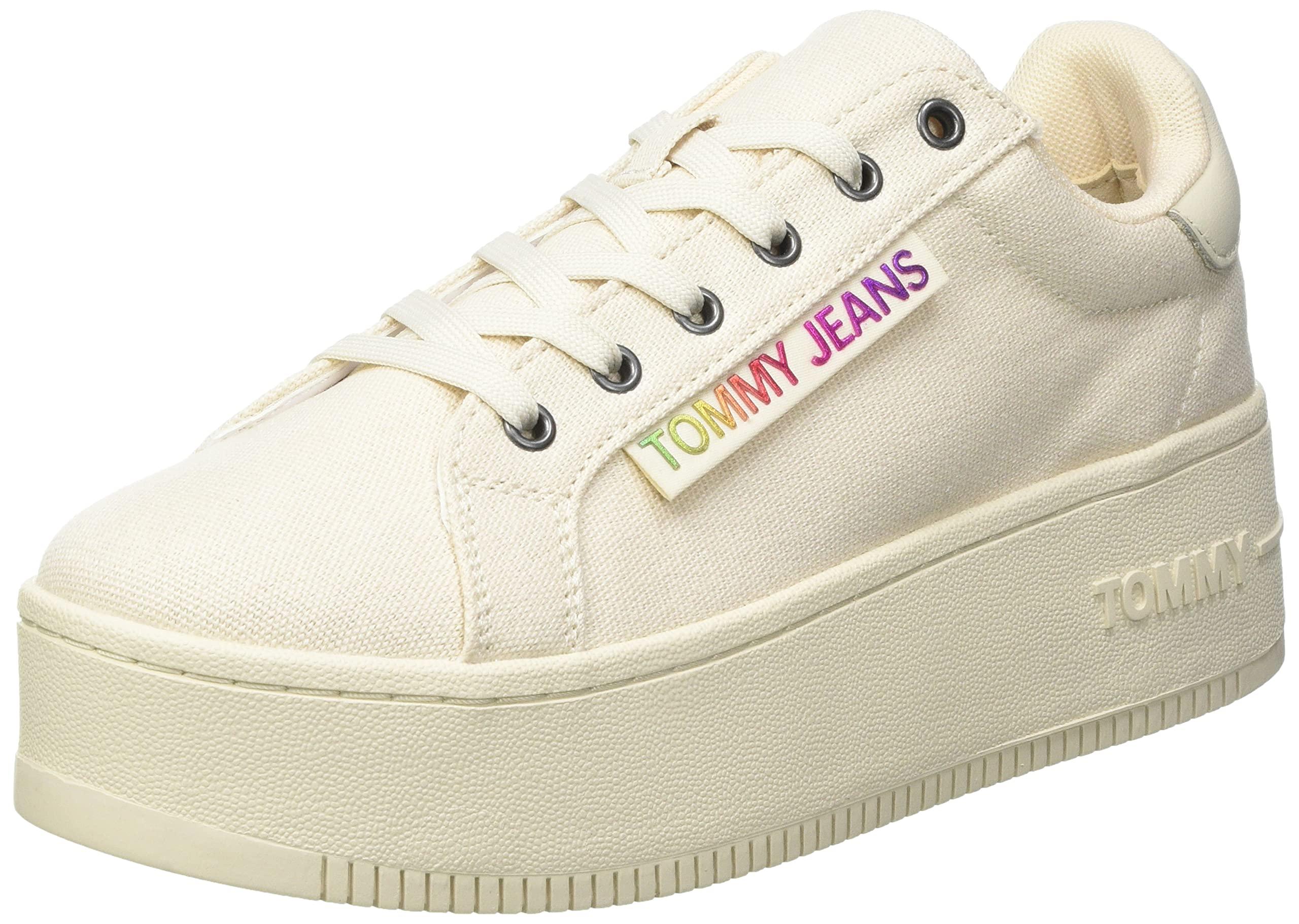 iconic flatform cupsole trainers
