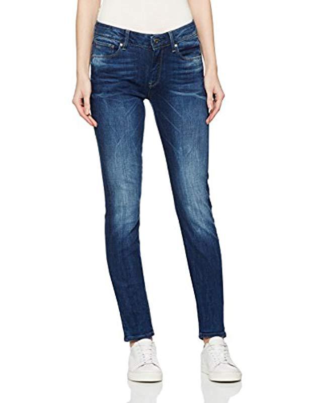 G-Star RAW Denim Skinny Jeans in Blue - Save 34% - Lyst