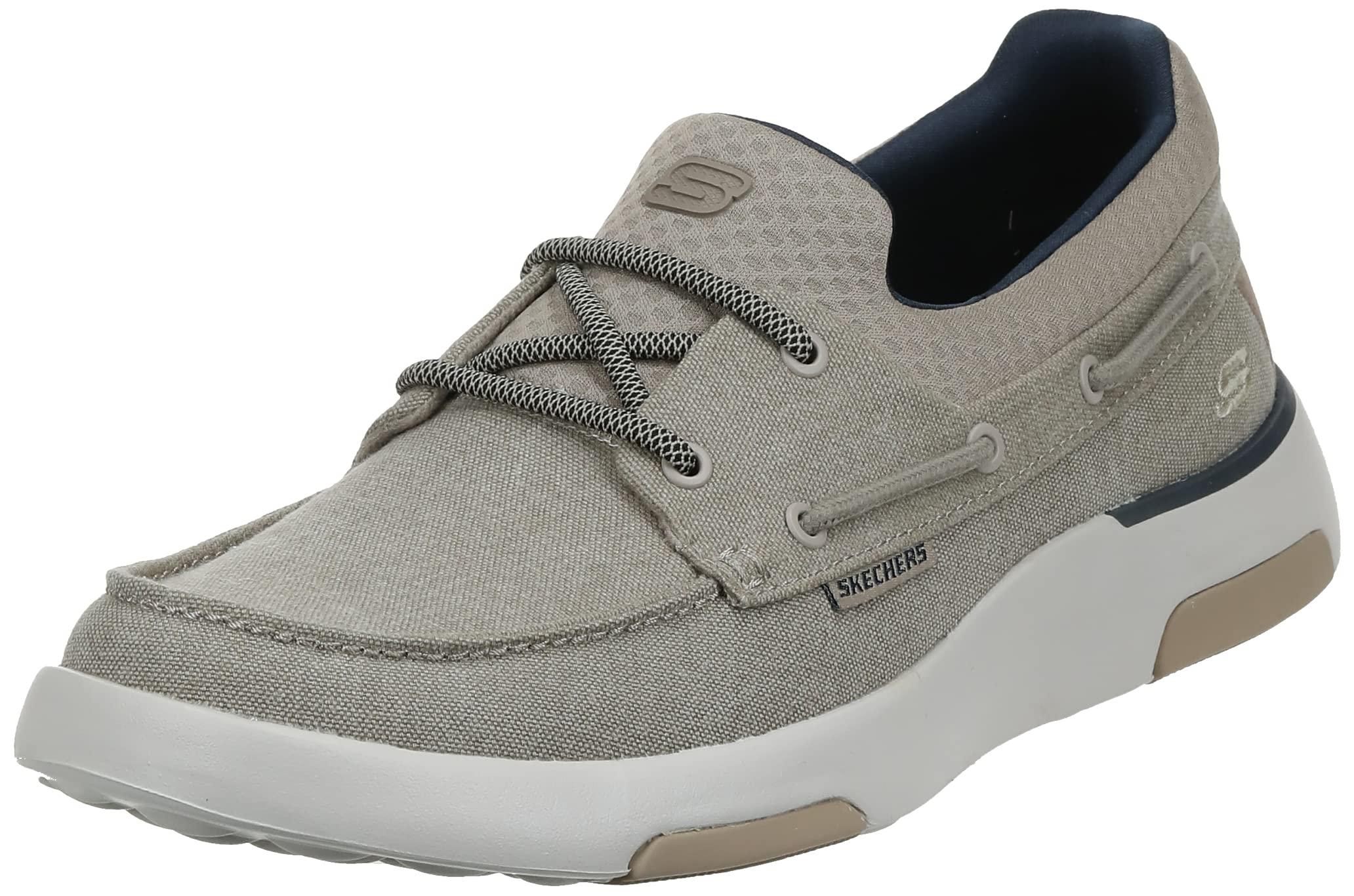 Skechers Mens 65896 Oxford Beige in Brown for Men Lyst UK