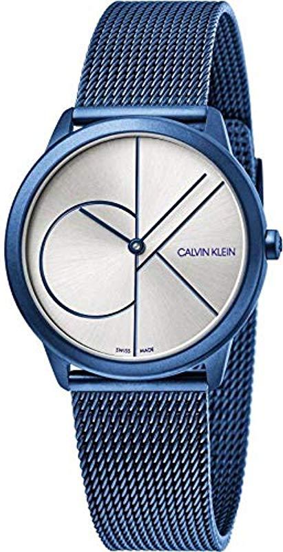 Calvin Klein S Watch in Blue - Save 24% - Lyst