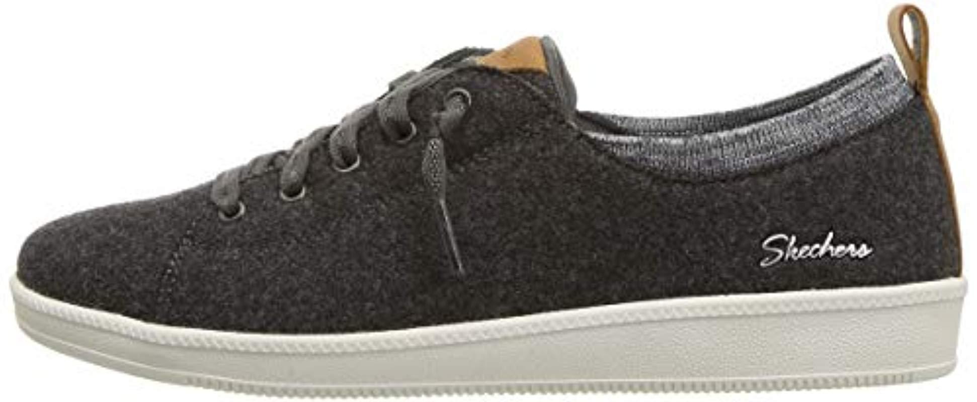 Skechers Madison Ave Trainers in Black 