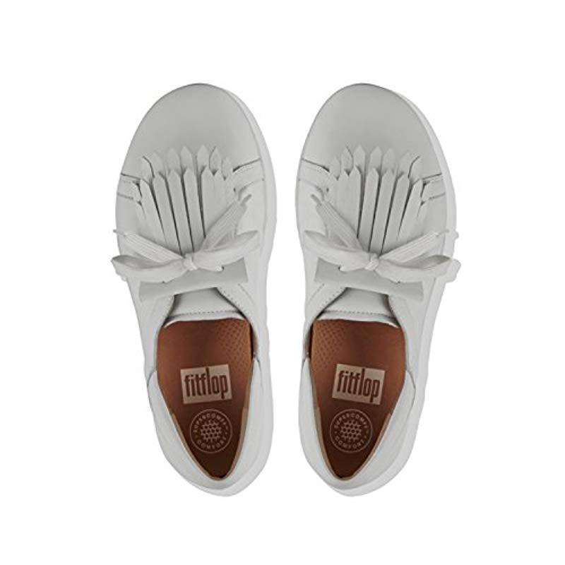 fitflop fringe sneakers
