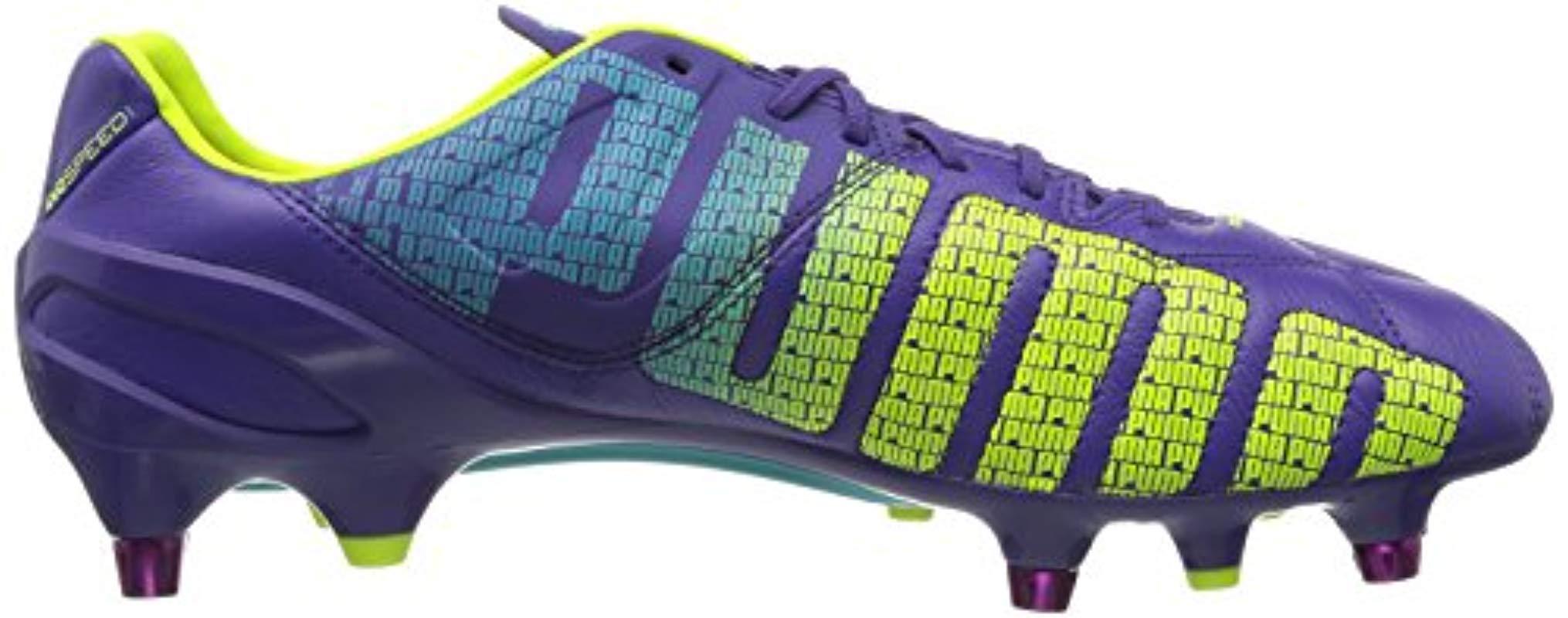 PUMA Evospeed 1.3 Lth Fg Football Boots in Purple for Men - Save 64% | Lyst  UK