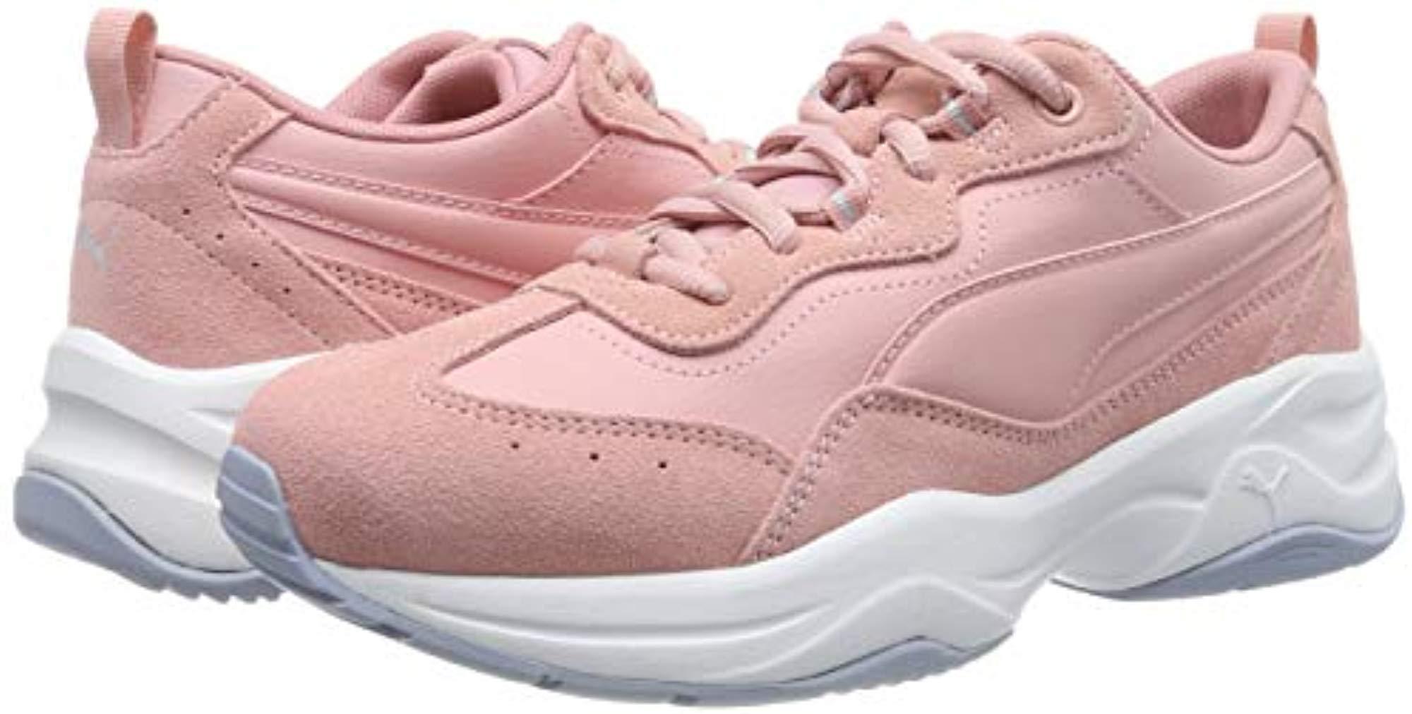 puma womens cilia trainers bridal rose