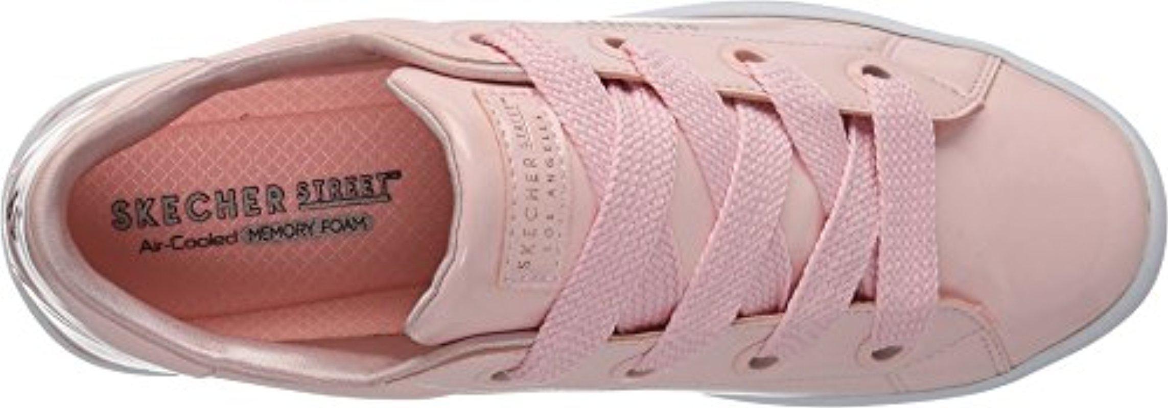 pink lace skechers