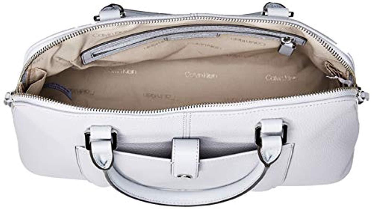 calvin klein blanche satchel