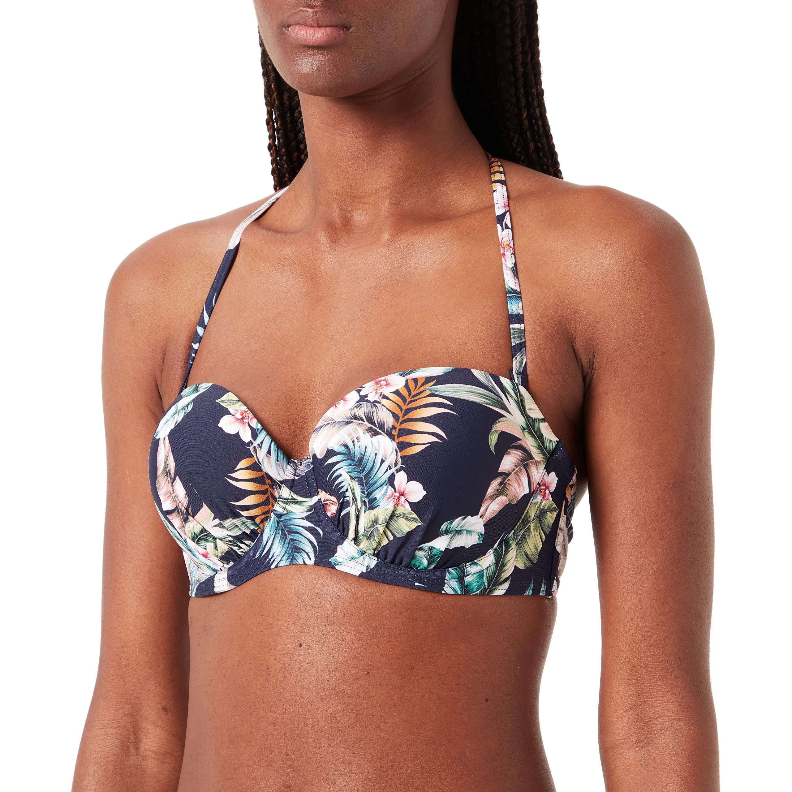 Esprit Malibu Beach Rcspad.balconet Bikini in Black | Lyst UK