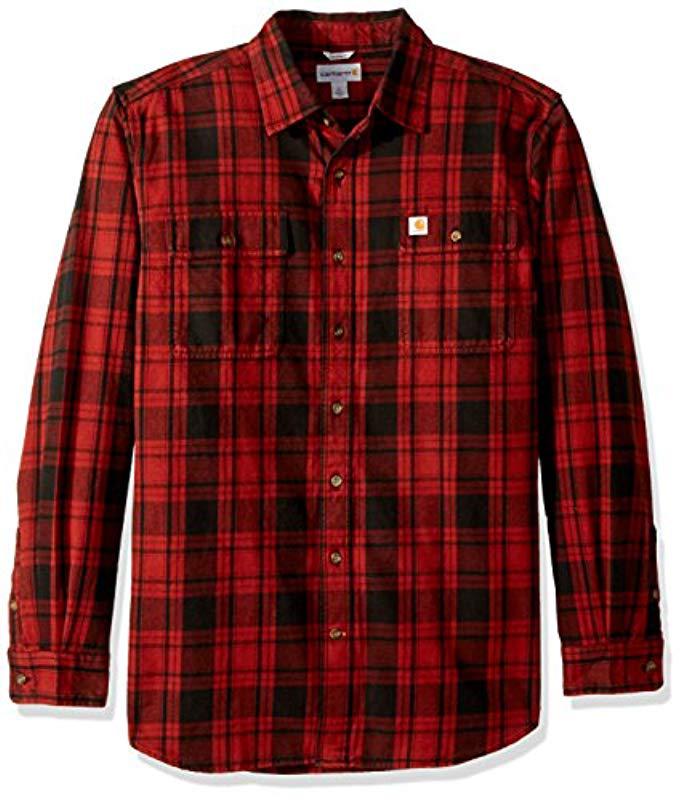 Tall Hubbard Plaid Flannel Shirt 