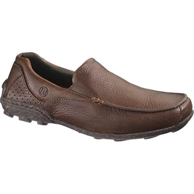 Merrell Rally Moc Slip-on Shoe in Brown 