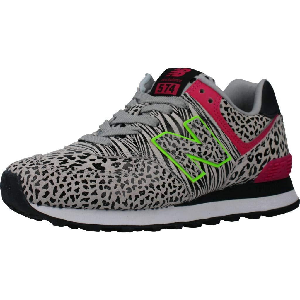 New Balance Sports Shoes Wl574 Ana Animal Print 4 Uk | Lyst UK
