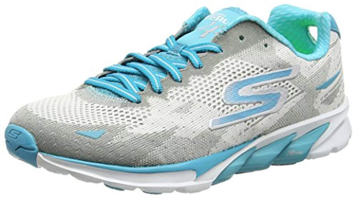 skechers go run 4 blue